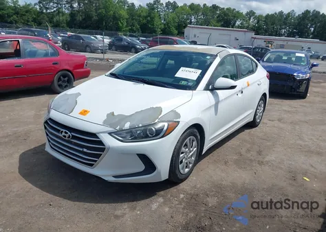 2017 Hyundai Elantra Se from USA, damaged, VIN 5NPD74LF5HH143271